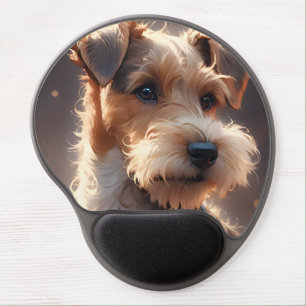 Wire Hair Fox Terrier Twilight Gel Mouse Pad