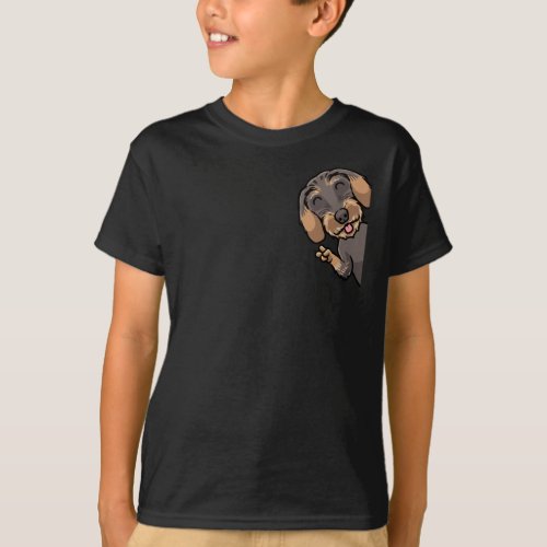 Wire_Haired Dachshund Dog T_Shirt