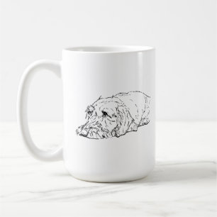 Wire Haired Dachshund Mug - Coffee Ceramic
