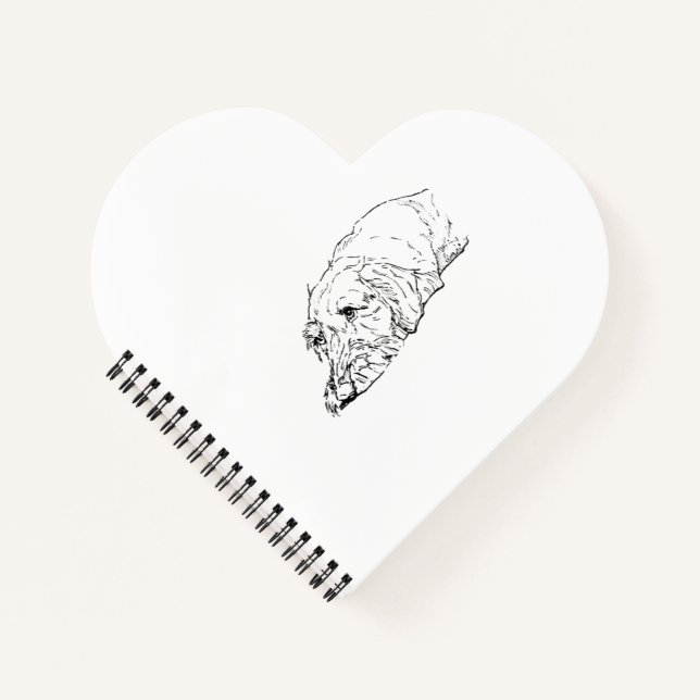Wire Haired Dachshund Notebook Gift (Front)