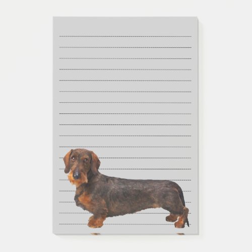 Wire Haired Dachshund Post_it Notes