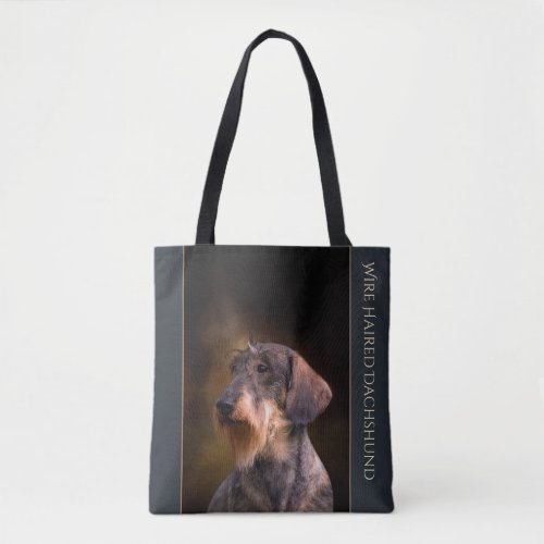 Wire Haired Dachshund Tote Bag