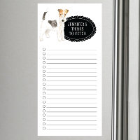 Wire Haired Fox Terrier Shopping List  