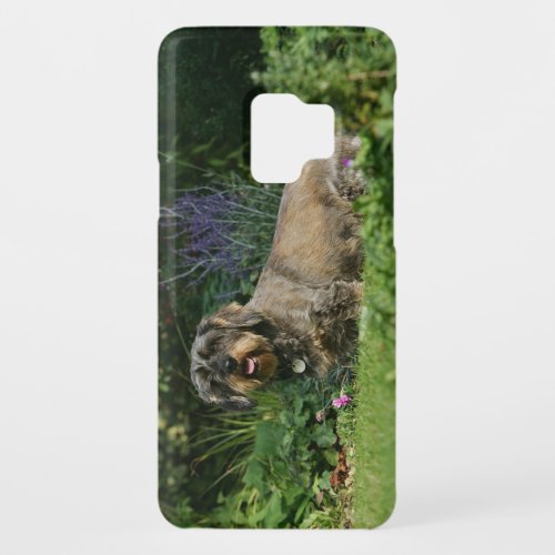 Wire_haired Standard Dachshund Sitting Case_Mate Samsung Galaxy S9 Case