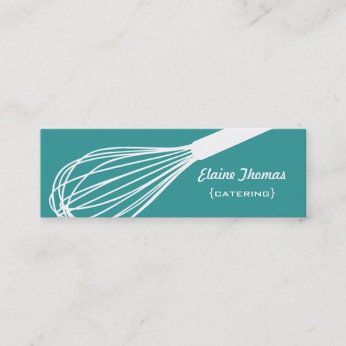 Wire Whisk Catering Card Business Card Template