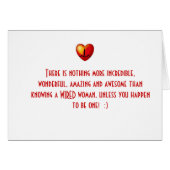 WIRED and awesome card! (Front Horizontal)