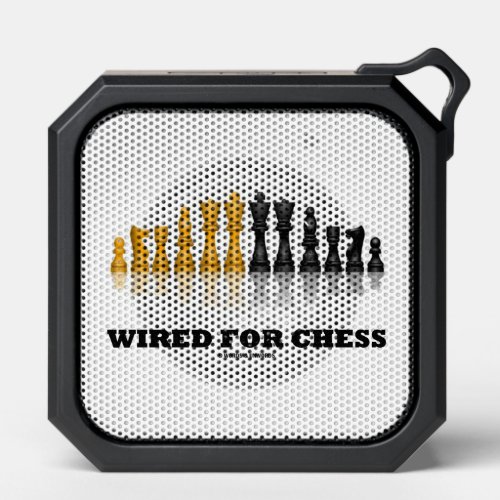 Wired For Chess Reflective Chess Set Bluetooth Speaker