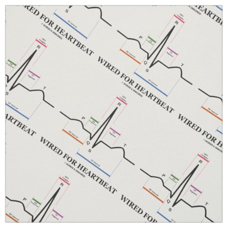 Aperturee Heartbeat Rhythm Ecg Inspired Rectangle Tablecloth