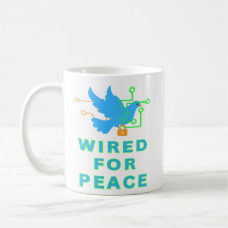 Wired For Peace Coffee Mug