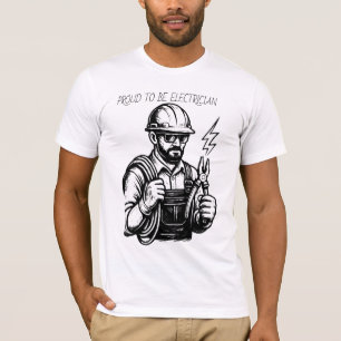 Wired for Power: The Electrician’s Craft T-Shirt