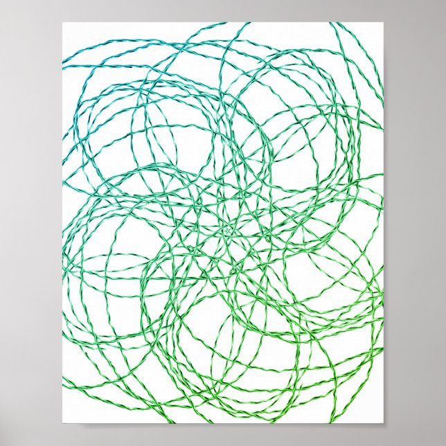 Wired Green Poster (Front)