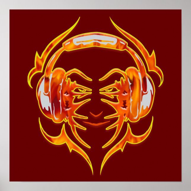 Wired Up For Music Poster (Front)