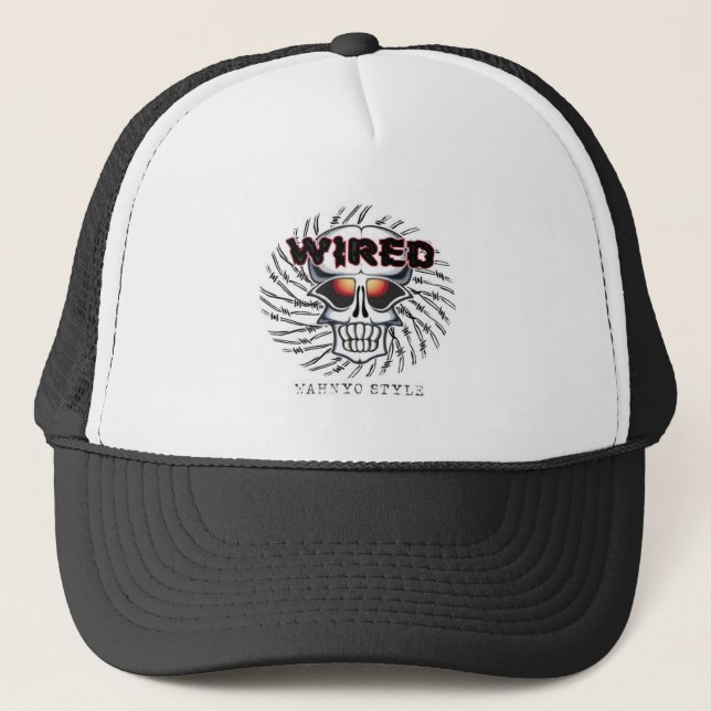 Wired, Whanyo Style Trucker Hat (Front)