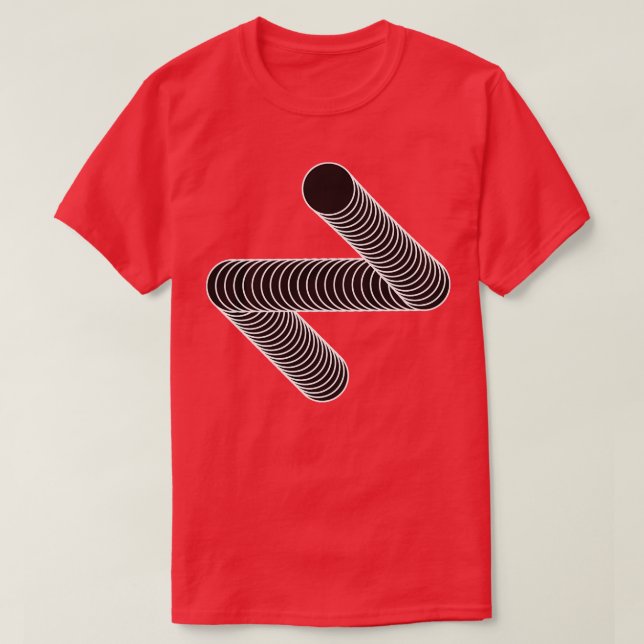 Wireframe Tube T-Shirt (Design Front)