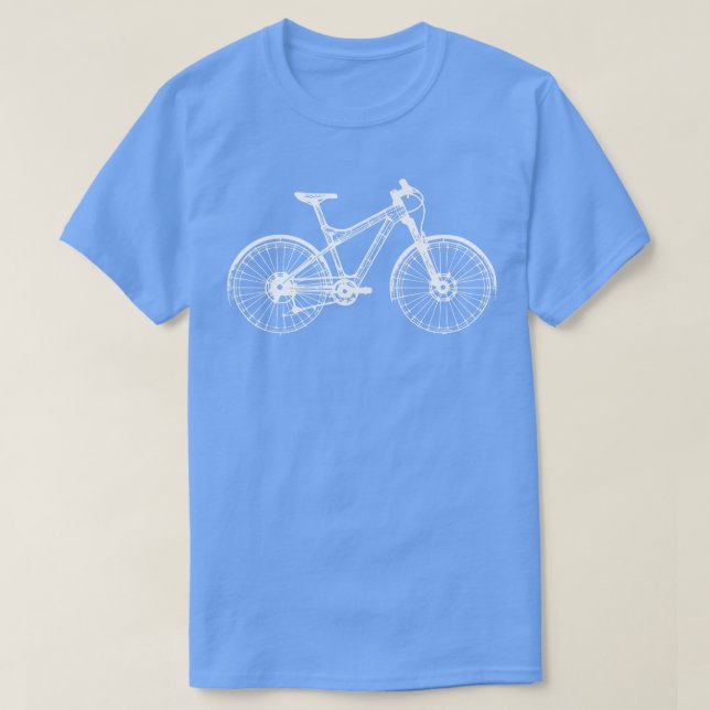 wireframes bicycle design T-Shirt (Design Front)