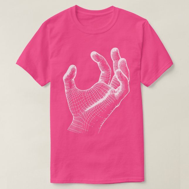 wireframes hand design T-Shirt (Design Front)
