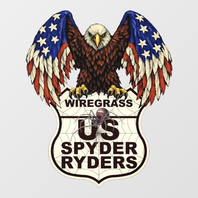 Wiregrass Chapter - Decal Eagle Logo (Sheet)