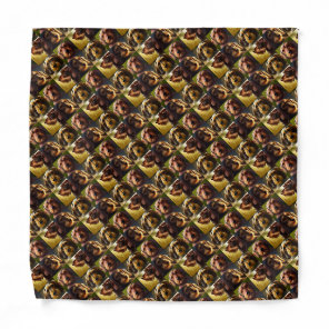 Wirehair Dachshunds Bandana