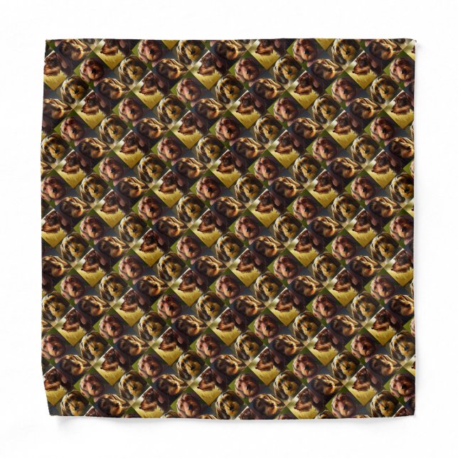 Wirehair Dachshunds Bandana (Front)