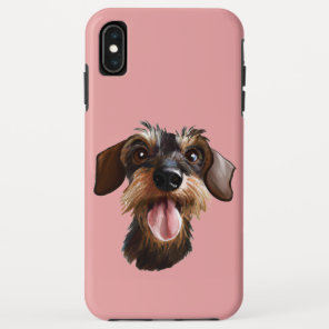 Wirehaired Dachshund iPhone XS Max Case