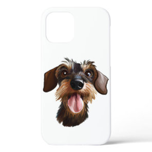 Wirehaired Dachshund iPhone 12 Pro Case