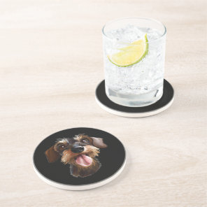 Wirehaired Dachshund Coaster