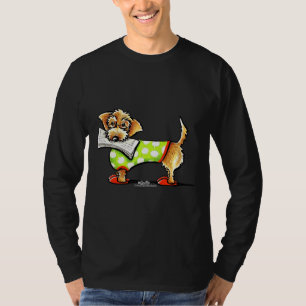 Wirehaired Dachshund Country Apple T-Shirt