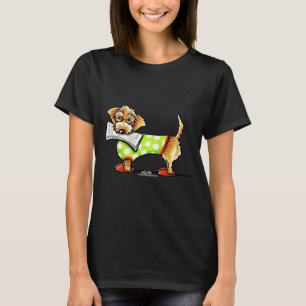 Wirehaired Dachshund Country Apple T-Shirt