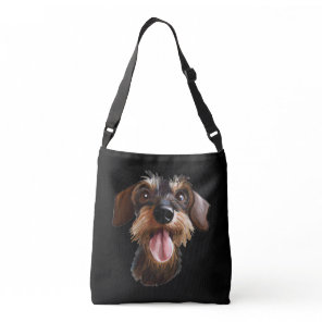 Wirehaired Dachshund Crossbody Bag