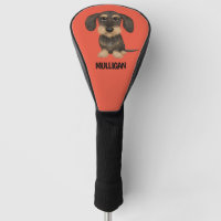 Wirehaired Dachshund | Cute Dog Teckel Custom Name