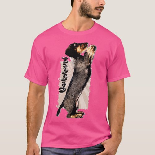 Wirehaired Dachshund puppy T_Shirt