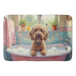 Wirehaired Griffon Bath Decor Mat