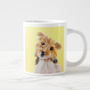 Wirehaired JRT Giant Coffee Mug