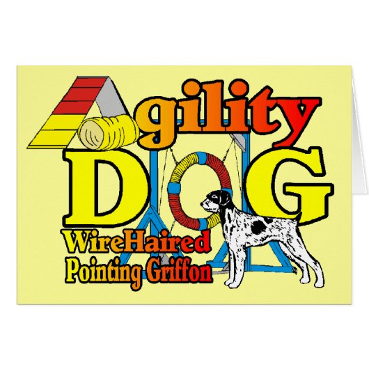 Wirehaired Pointing Griffon Cards (Front Horizontal)