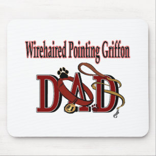 Wirehaired Pointing Griffon Dad Mouse Pad