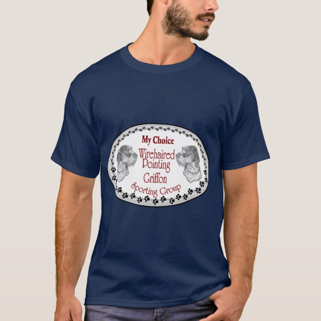 Wirehaired Pointing Griffon Gifts T-Shirt (Front)