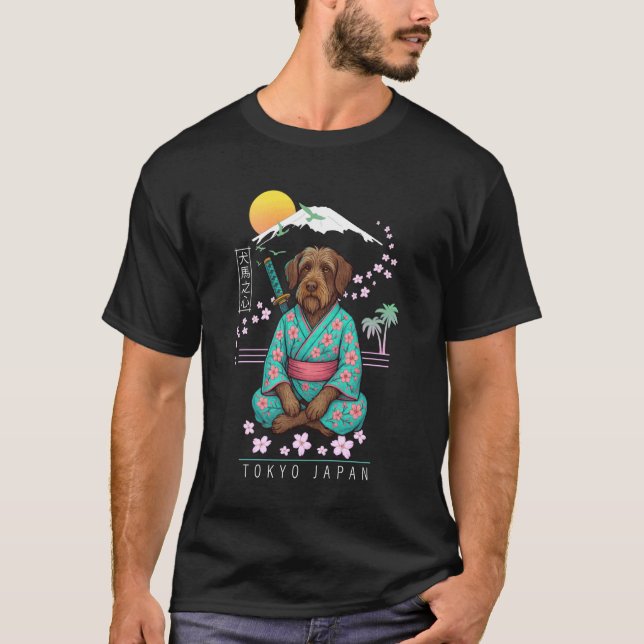 Wirehaired Pointing Griffon Korthals Griffon T-Shirt (Front)