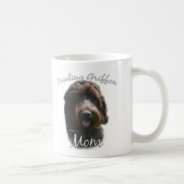 Wirehaired Pointing Griffon Mom 2 Coffee Mug (Right)