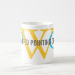 Wirehaired Pointing Griffon Monogram Coffee Mug