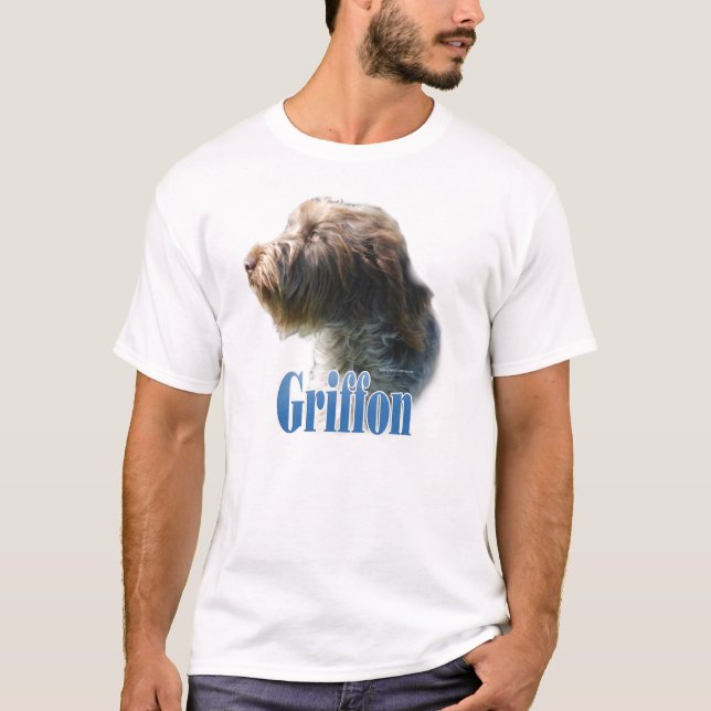 Wirehaired Pointing Griffon Name T-Shirt (Front)