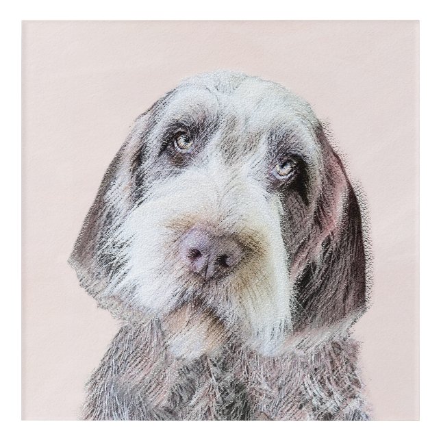 Wirehaired Pointing Griffon Painting - Dog Art (Front)