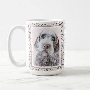 Wirehaired Pointing Griffon Painting - Dog Art Coffee Mug