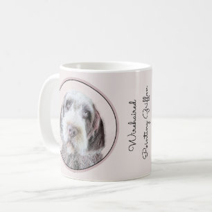 Wirehaired Pointing Griffon Painting - Dog Art Coffee Mug