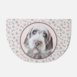 Wirehaired Pointing Griffon Painting - Dog Art Doormat
