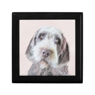 Wirehaired Pointing Griffon Painting - Dog Art Gift Box