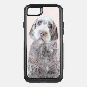 Wirehaired Pointing Griffon Painting - Dog Art OtterBox Commuter iPhone SE/8/7 Case