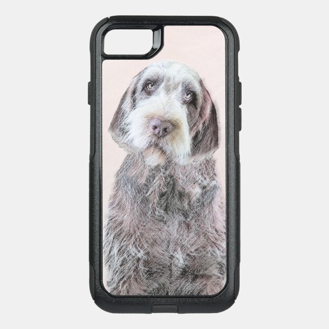 Wirehaired Pointing Griffon Painting - Dog Art Otterbox iPhone Case (Back)