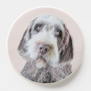 Wirehaired Pointing Griffon Painting - Dog Art PopSocket