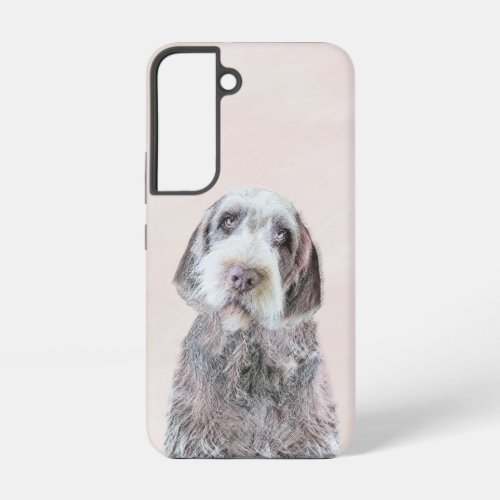 Wirehaired Pointing Griffon Painting _ Dog Art Samsung Galaxy S22 Case