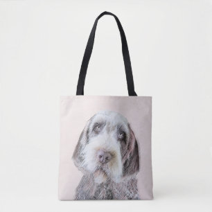 Wirehaired Pointing Griffon Painting - Dog Art Tote Bag